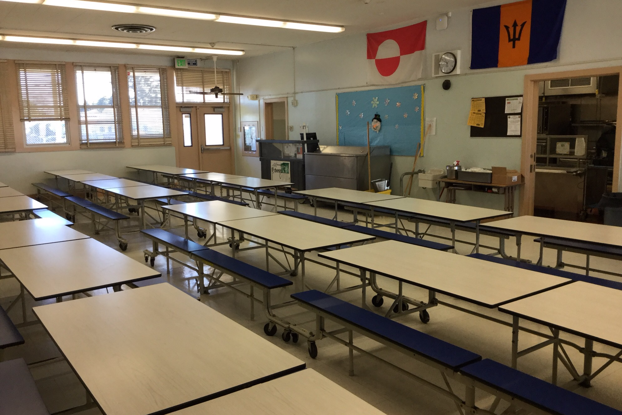 Cafeteria Dining Room