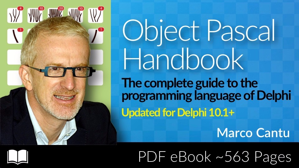 Object Pascal Handbook by Marco Cantu | Embarcadero Academy