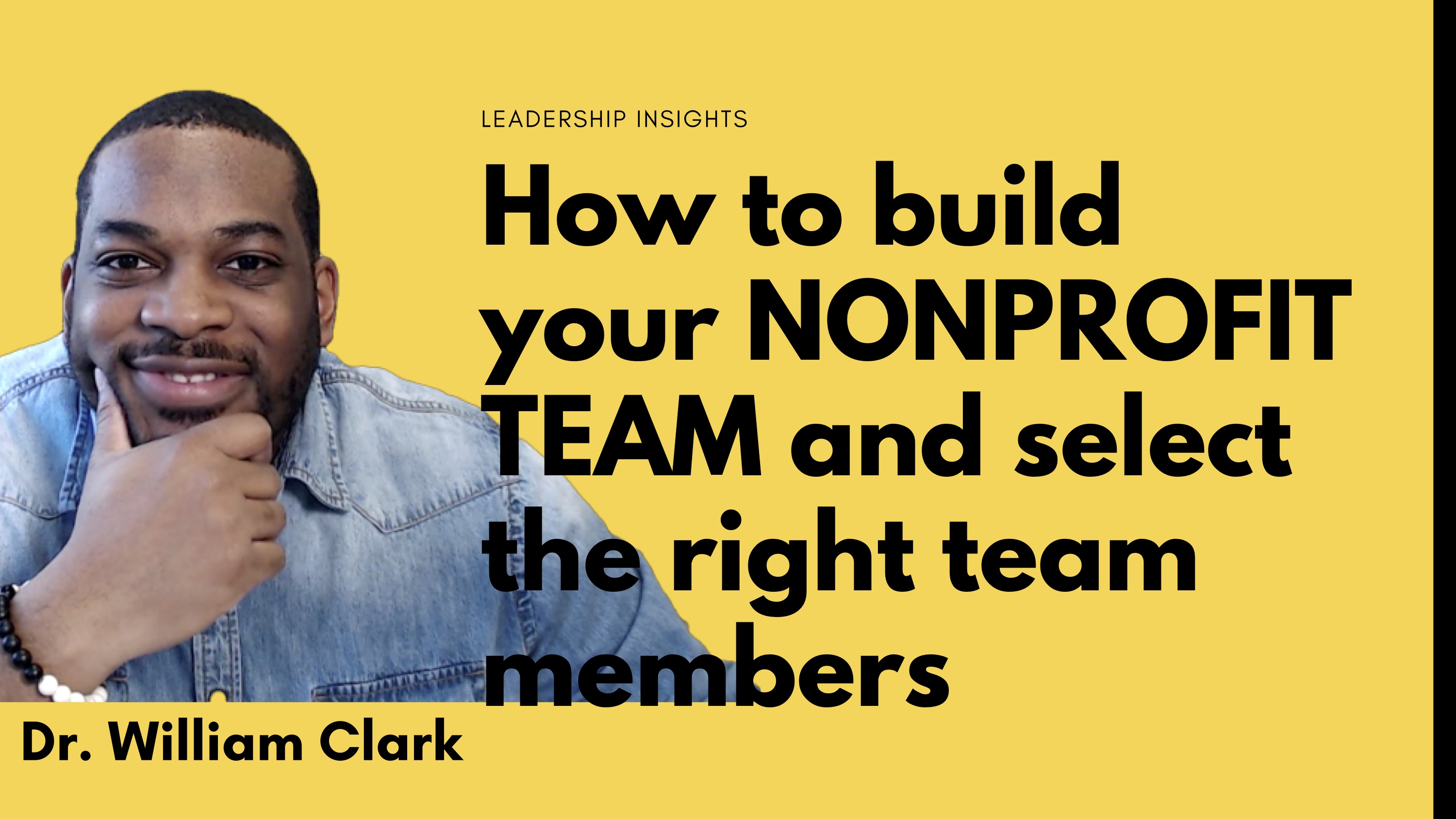 Product image for Building a team and selecting the right team members