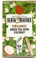 Organic Green Tea with Coconut from Heath and Heather