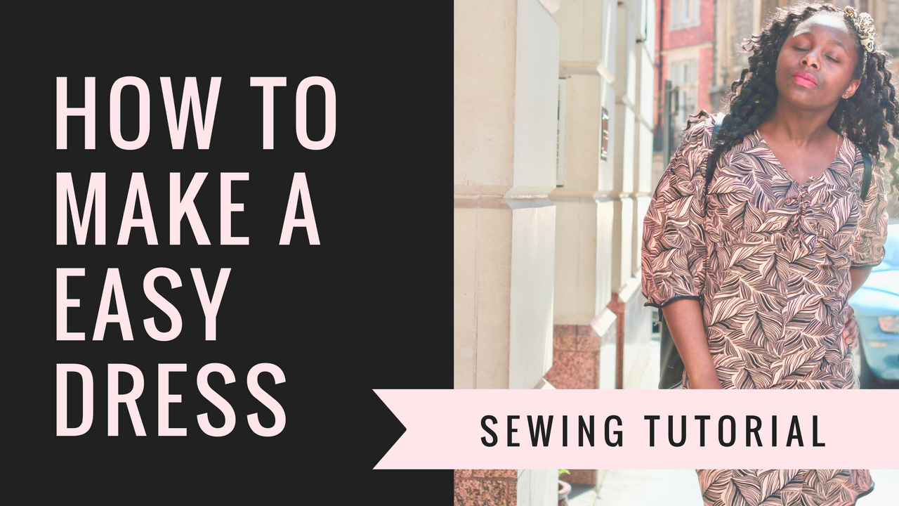 How to sew a dress for beginners chantelle fashion