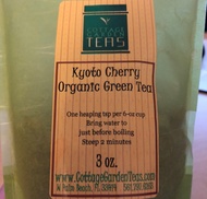 Kyoto Cherry Organic Green Tea from Cottage Garden Teas