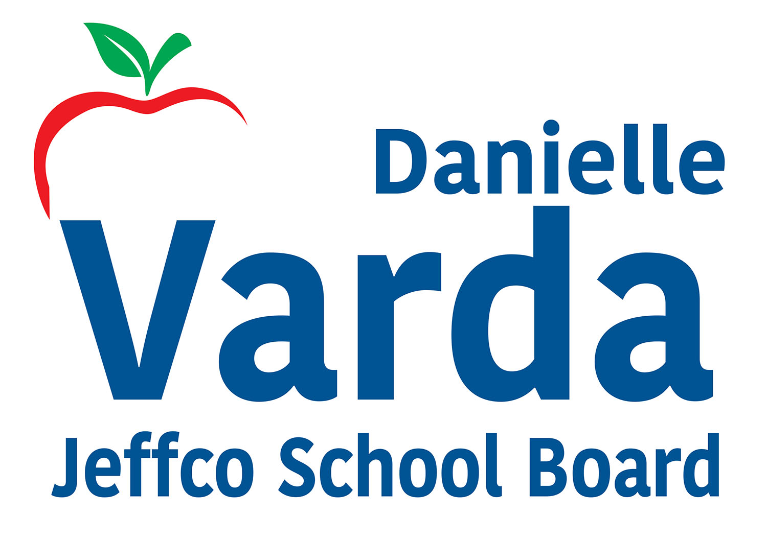 Danielle Varda for Jeffco Schools logo