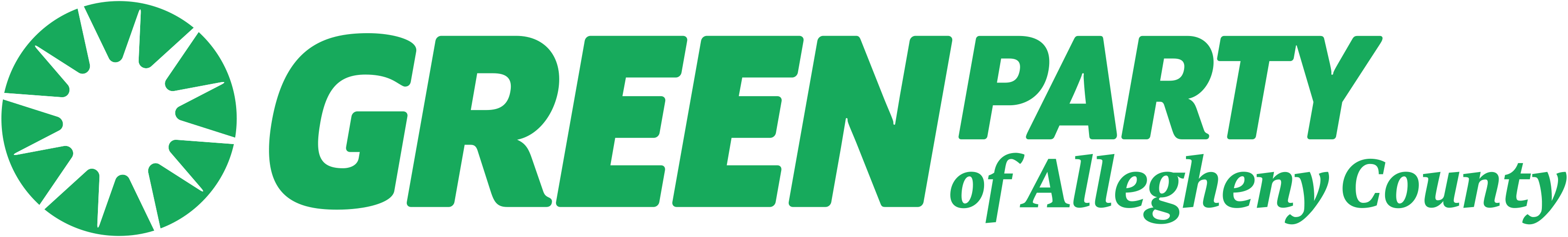 Green Party of Allegheny County logo