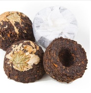 Ripened Chrysanthemum Pu-erh Mini Tuocha from Teavivre