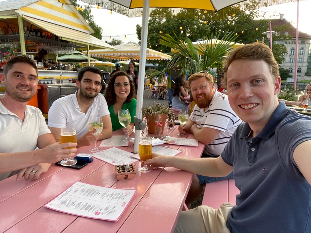 After work drinks in Zurich