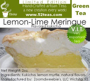 Lemon-Lime Meringue Kukicha