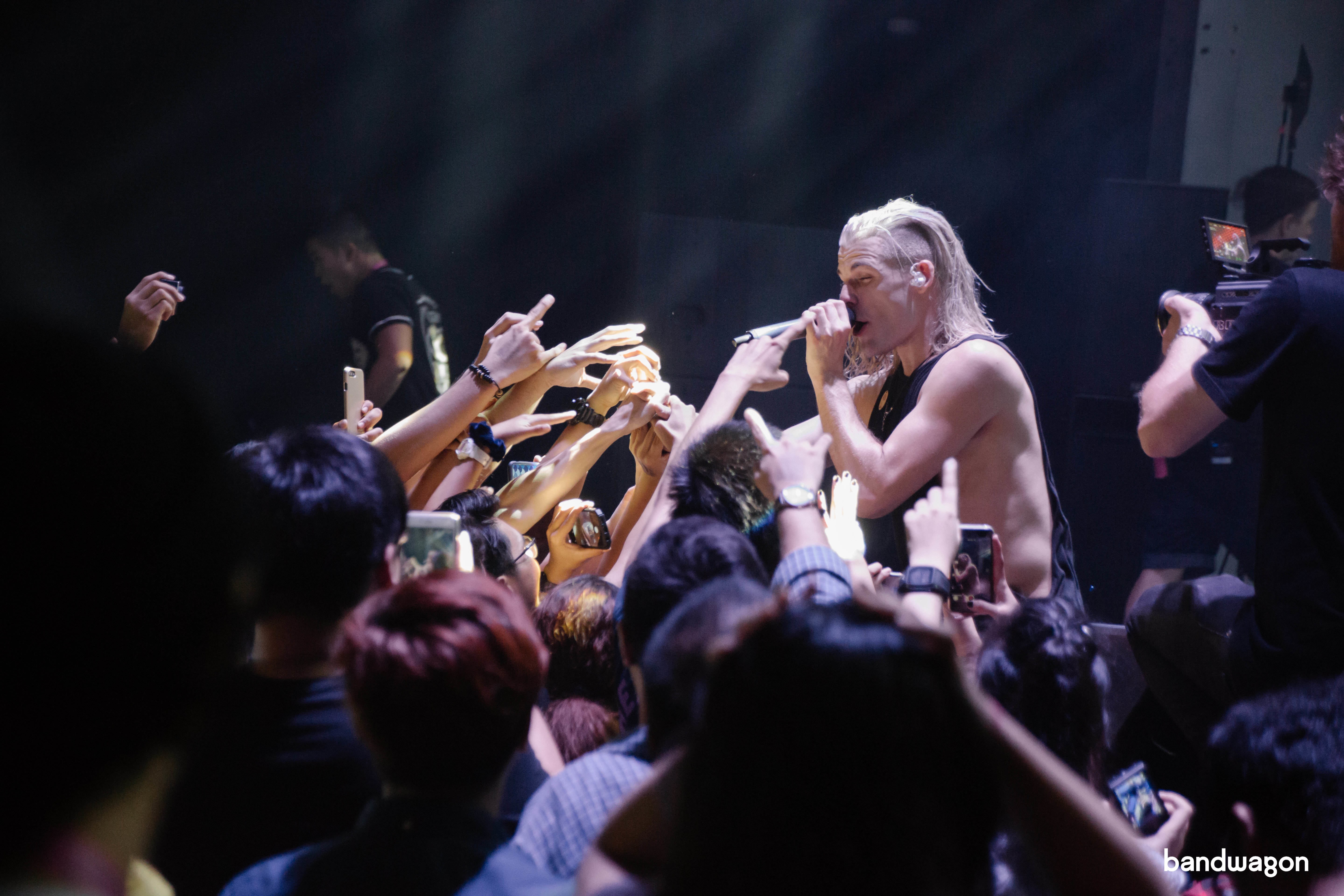 I See Stars proffer celestial electronicore during their Rock On Festival Showcase in Singapore — photo gallery