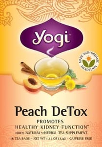 Peach DeTox Tea by Yogi Tea — Steepster