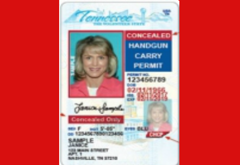 Tennessee Concealed Carry Permit