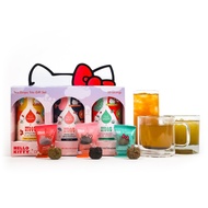 Tea Drops x Hello Kitty: Trio Set (Strawberry Matcha, Apple Pie à La Mode, English Breakfast) from Tea Drops