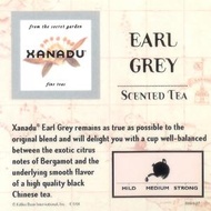 Earl Grey from Xanadu Fine Teas