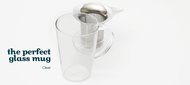 The Perfect Tea Mug, 12 oz (Glass) from DAVIDsTEA