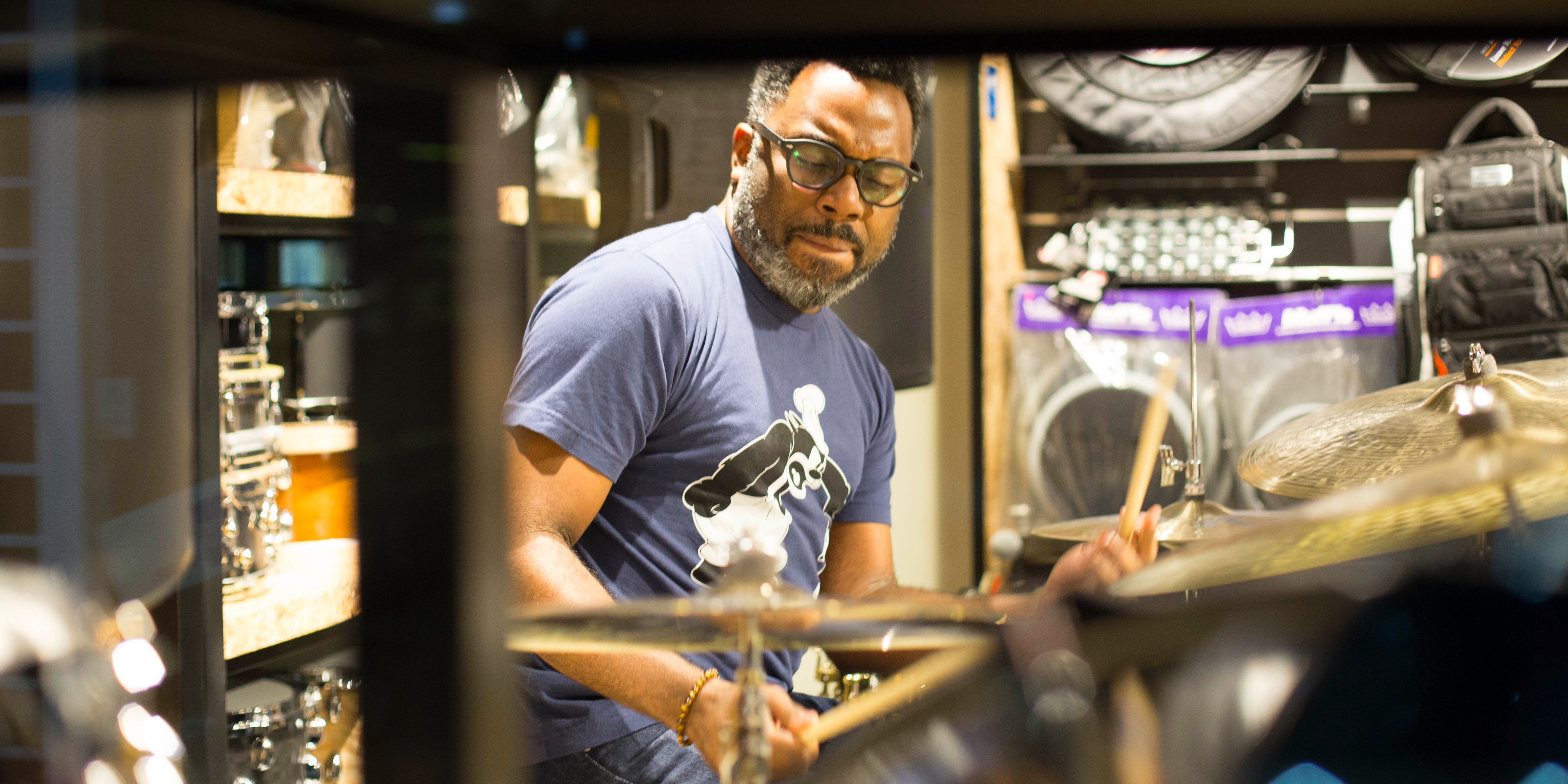 Legendary drummer Nate Smith constantly keeps his ear out for new 