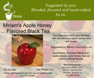 Miriam's Apple Honey Flavored Black from 52teas