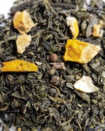 Tomato, Basil and Black Pepper Green Tea from 52teas