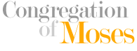 Congregation of Moses logo