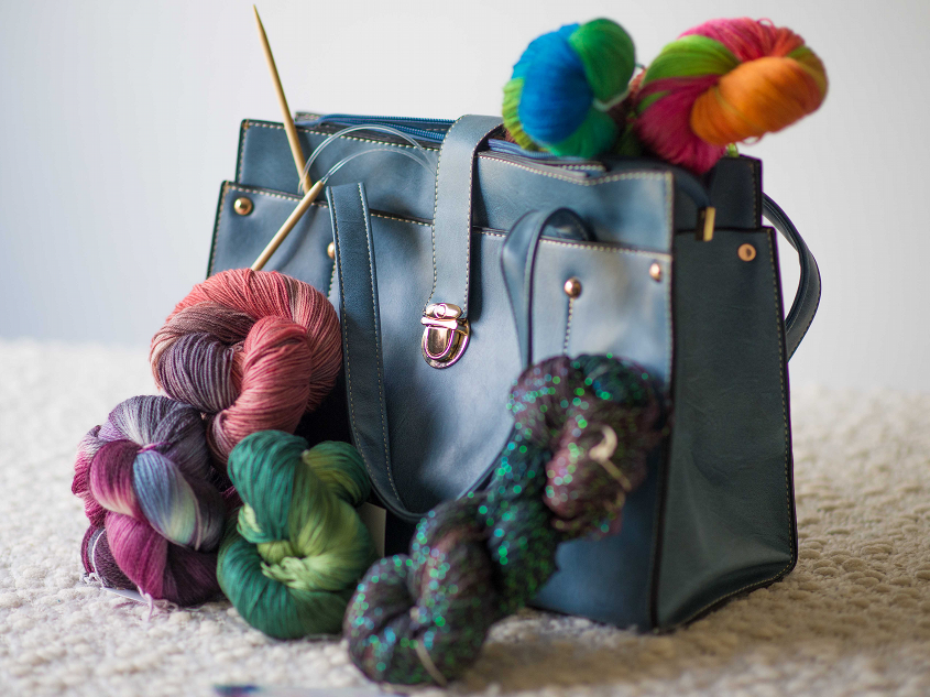 Knitting Bag - Project Bag - Grand-Maman