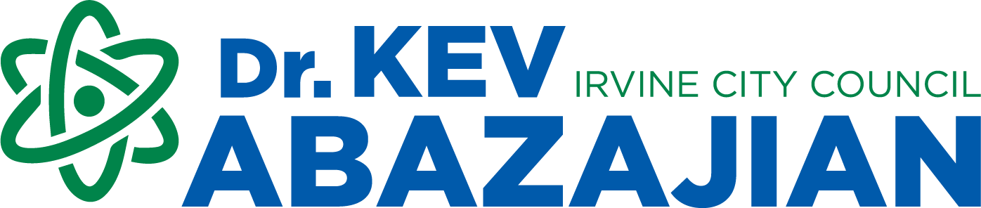 Kev Abazajian for Irvine City Council logo