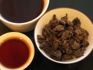 Old Tea Nugget Ripe Pu'er 2009 - Lao Cha Tou from Mandala Tea