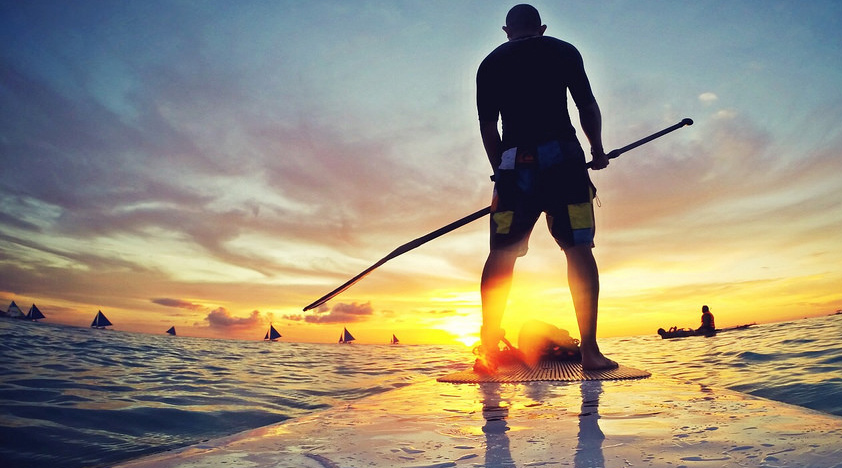 Sunset Paddleboard Tour from Miami Beach
