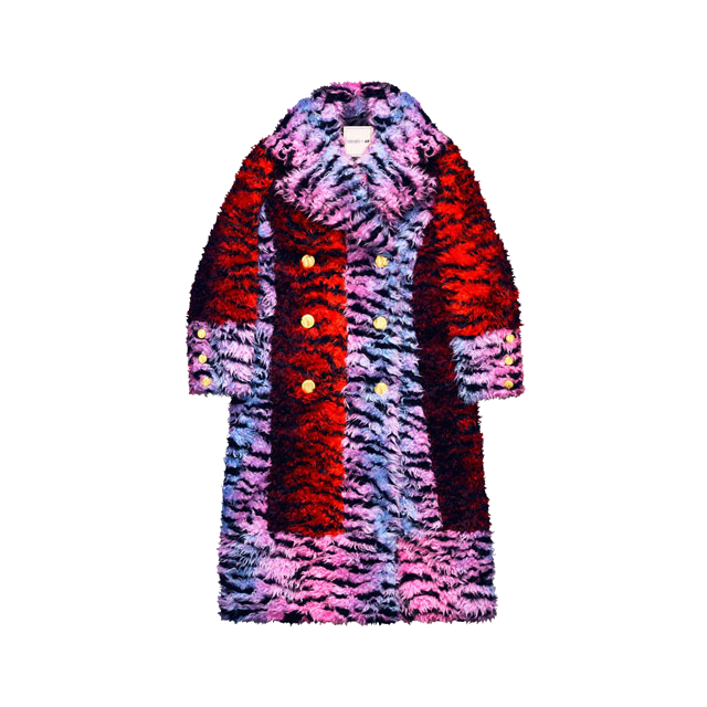 kenzo fur coat