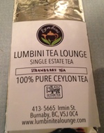 Strawberry Tea from Lumbini Tea Lounge