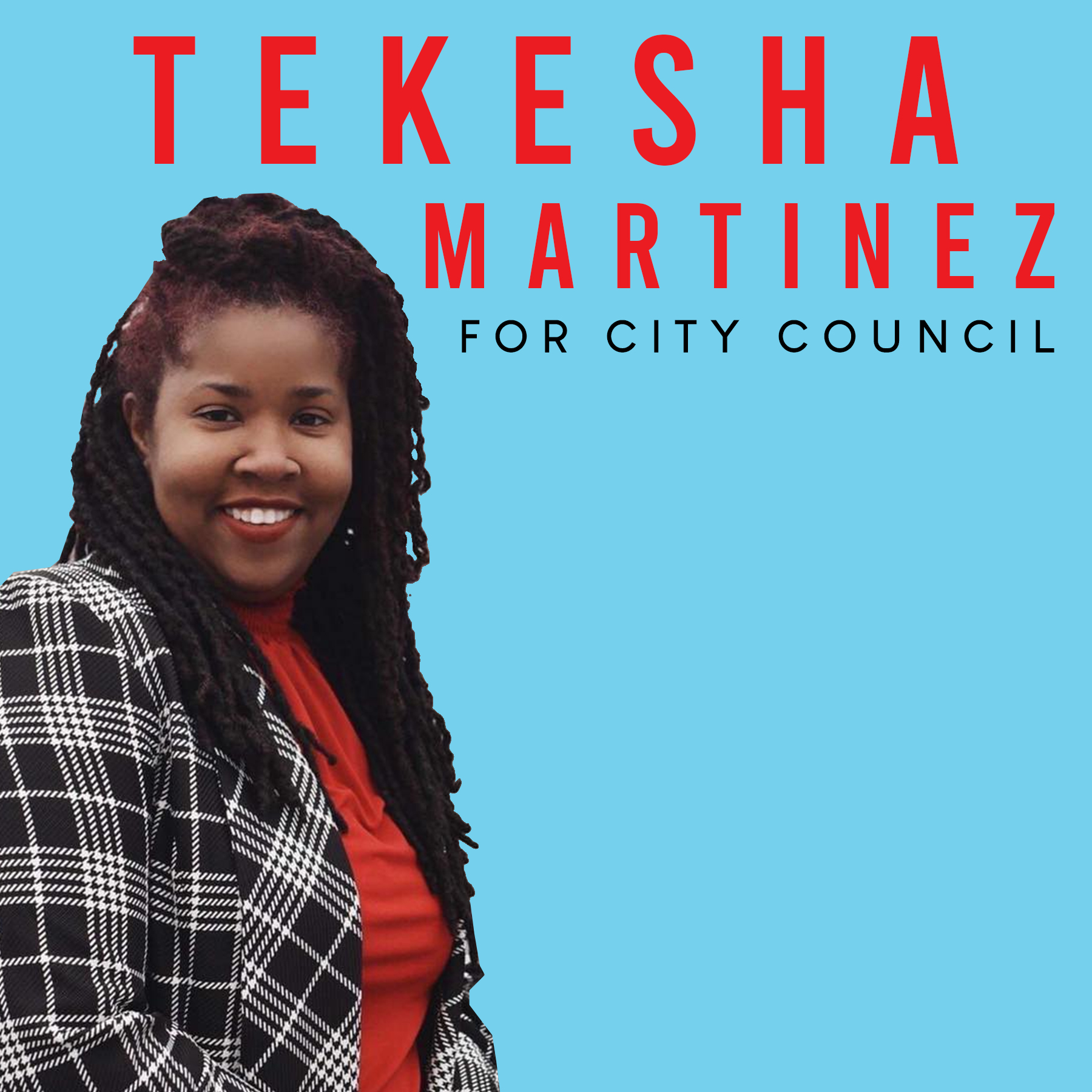 Vote Tekesha Martinez logo