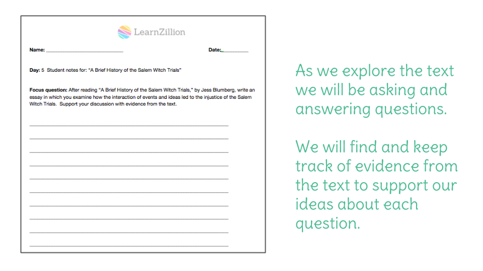 Salem witch trials essay