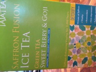 Saffron Fusion Green Tea Sweet Berry & Goji from Taja Tea