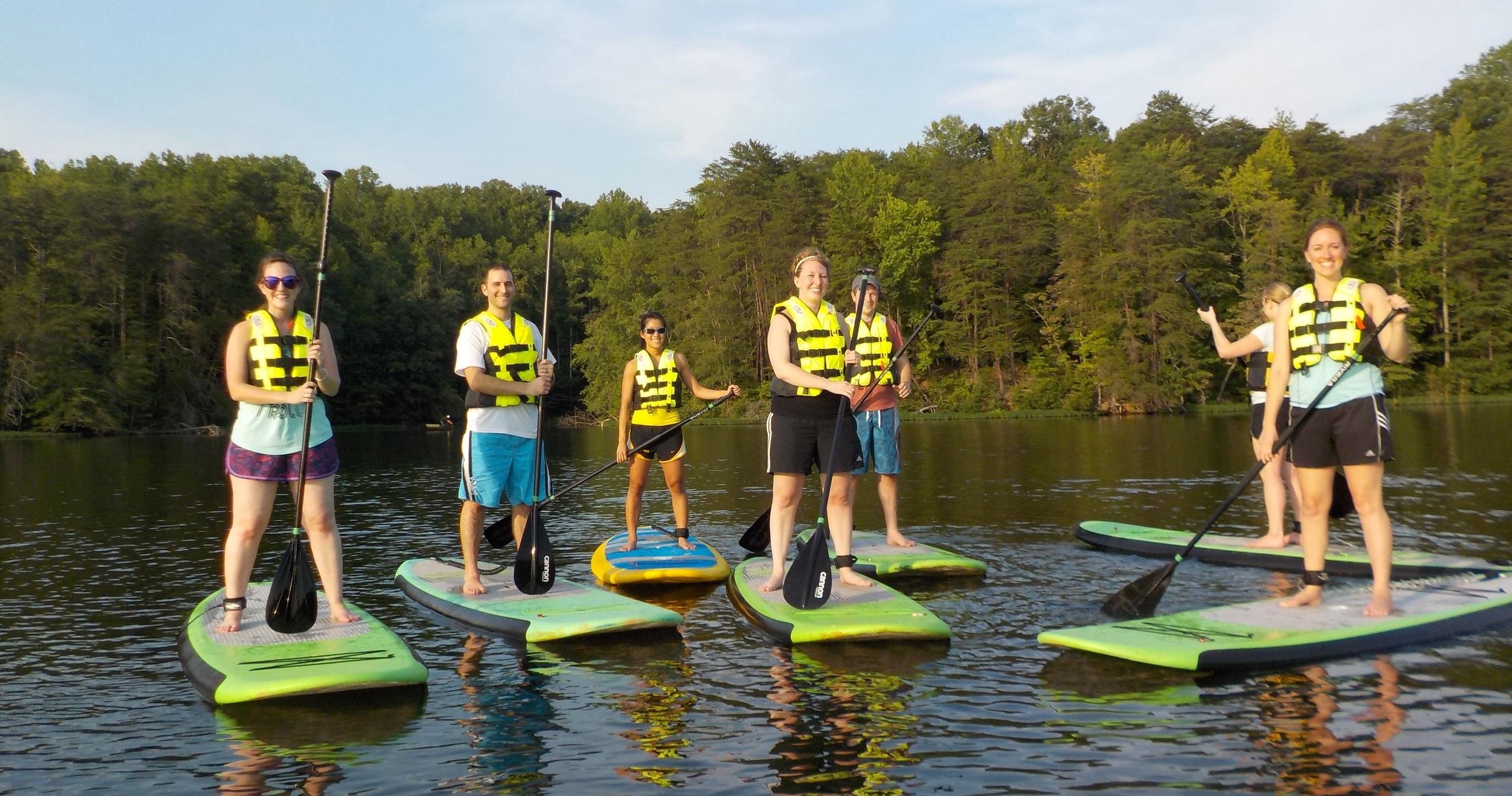 SUP: PaddleFit Intro-Lesson at Belews Lake with Triad ECO Adventures - High Point