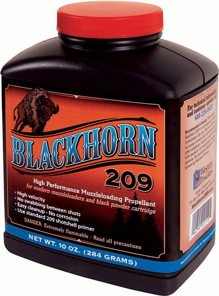 Blackhorn® 209 Powder Black Powder Substitute, 5lb or 10oz Bottle