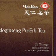 Pseudoginseng Pu-Erh from Ten Ren
