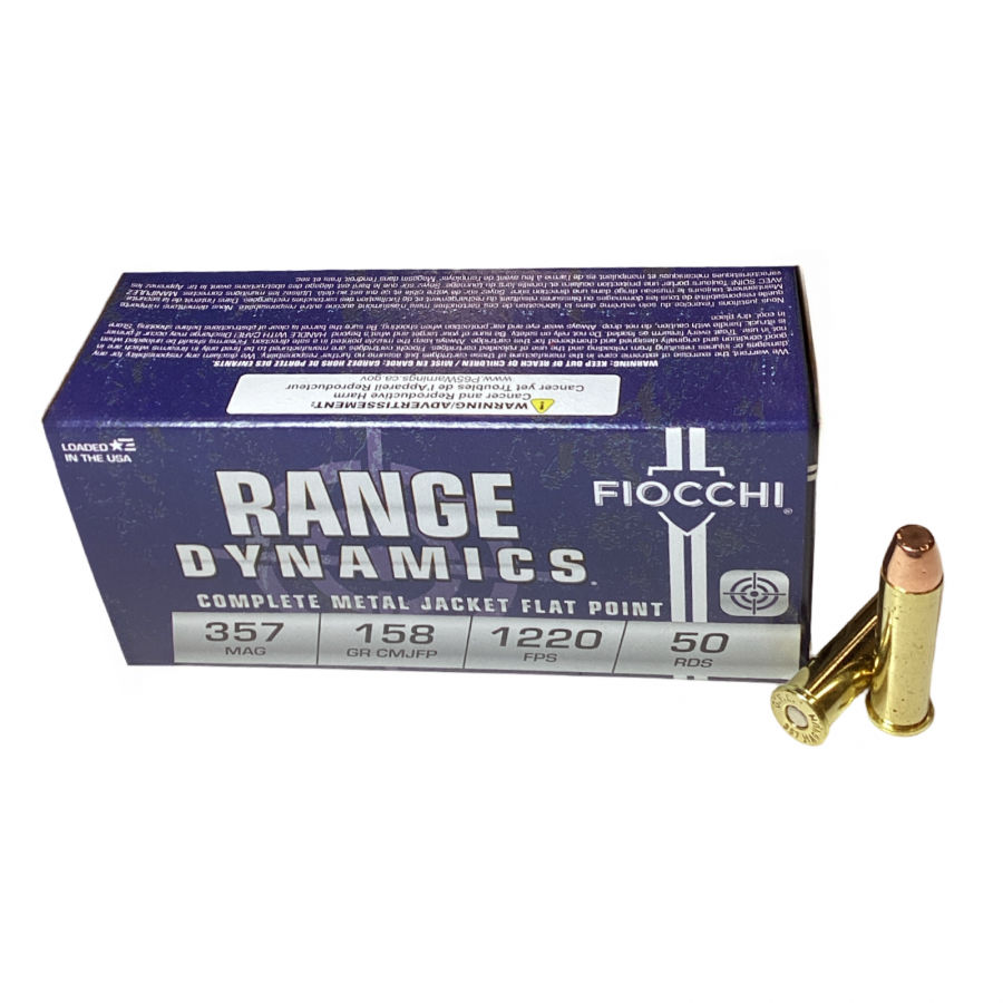 357 Mag - Fiocchi Range Dynamics 158 Grain (FI357GCMJ) - 50