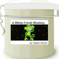 A Minty-Fresh Monkey by Sarah Almon from Adagio Custom Blends