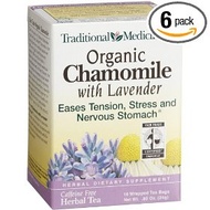 Organic Chamomile with Lavender from Traditional Medicinals