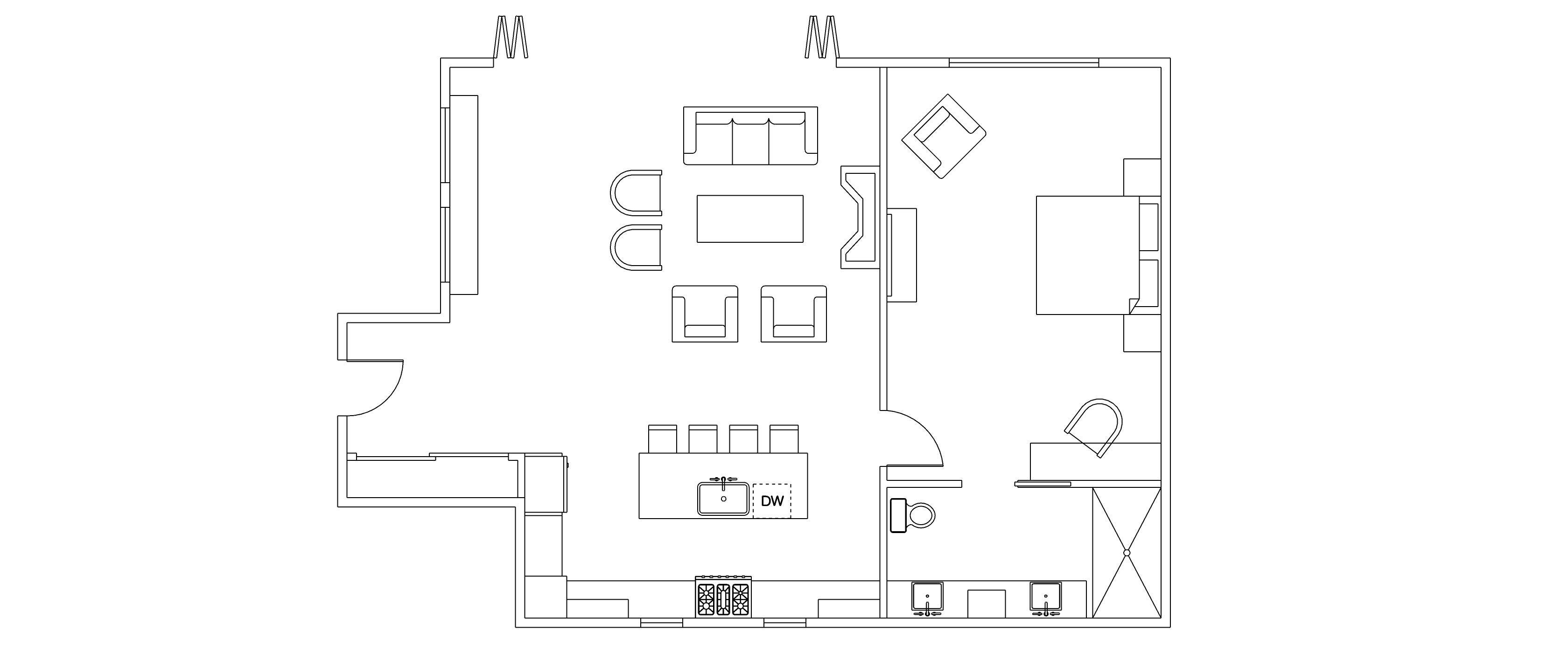 Draw a Floor Plan with Furniture - Interior Design Workflow | SketchUp