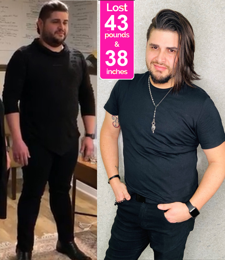 Luis Before & After Pics - Janis Saffell 4 Week Fat Blaster