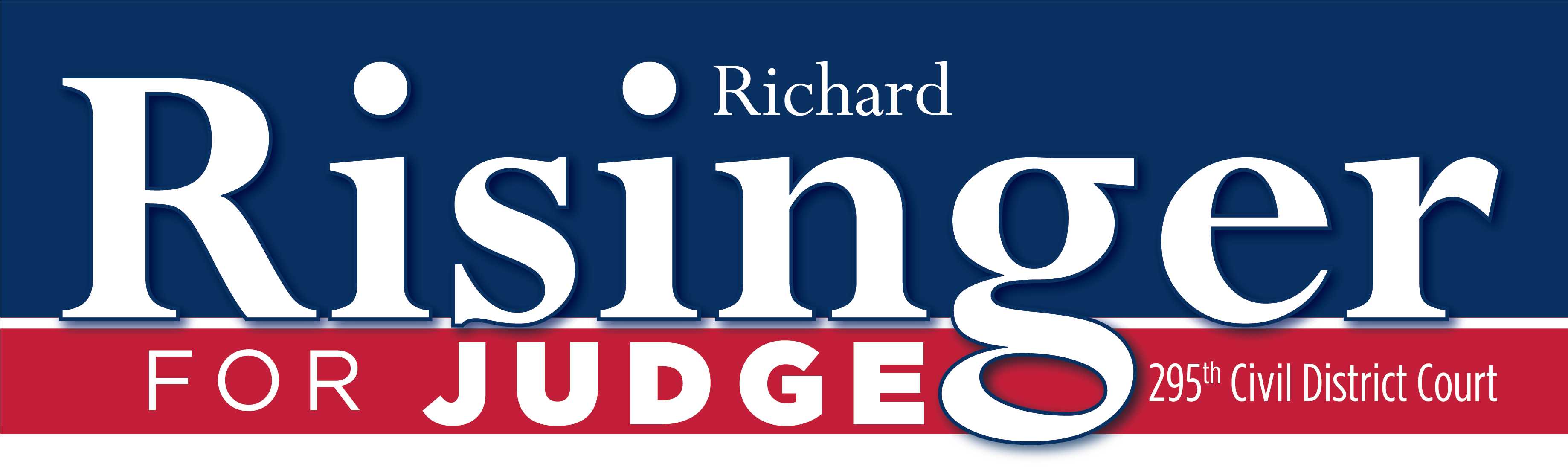 Richard Risinger For Judge logo