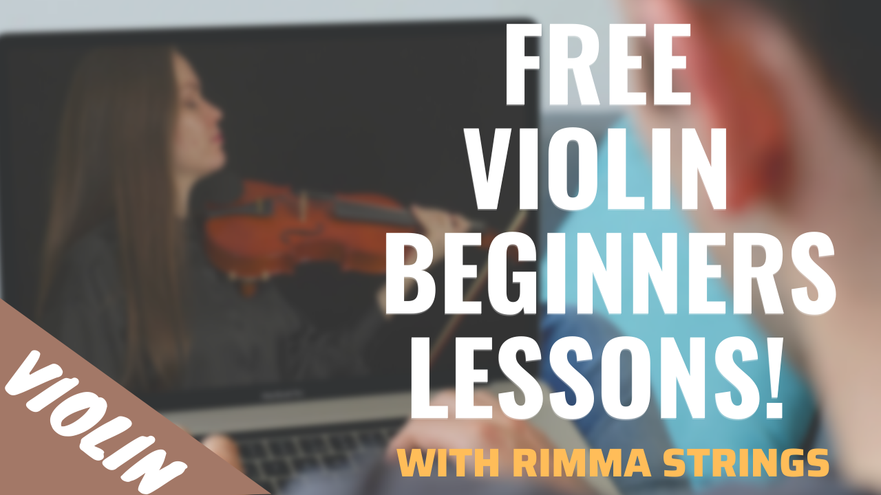 Free beginners violin course RIMMA STRINGS ACADEMY
