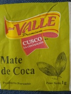 Mate de coca from Del valle