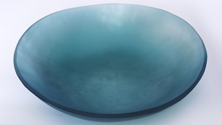 Aqua salad bowl