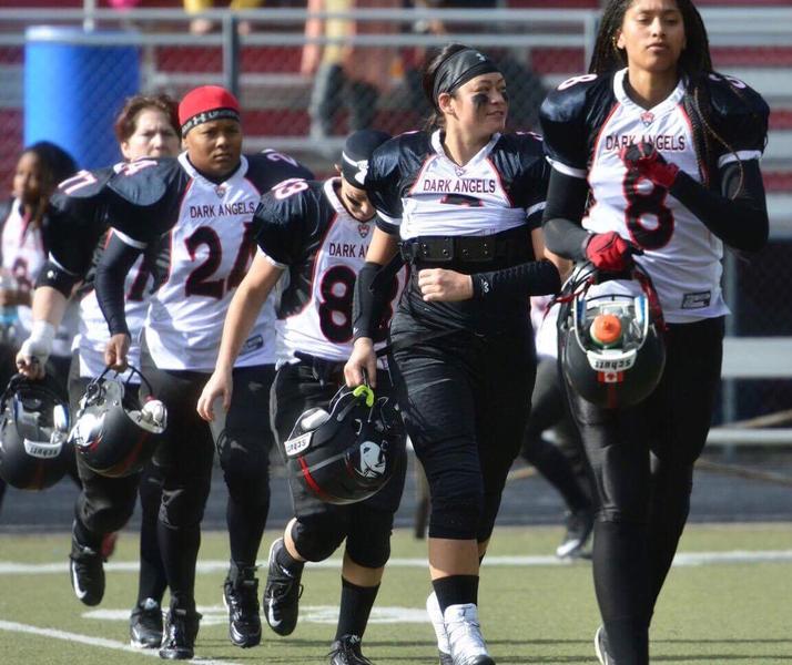 Detroit Dark Angels Women's Football FAN SHIRT Custom Ink Fundraising