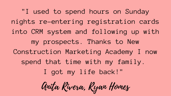  /></p>
<p>According to the Nations leading Secret Shopper Agency <strong>52% OF NEW HOME SALESPEOPLE NEVER FOLLOW UP!</strong> And, <strong>80% of all sales are made between the 5th and 12th follow up</strong>. So let me ask you the dreaded question:</p>
<p style=