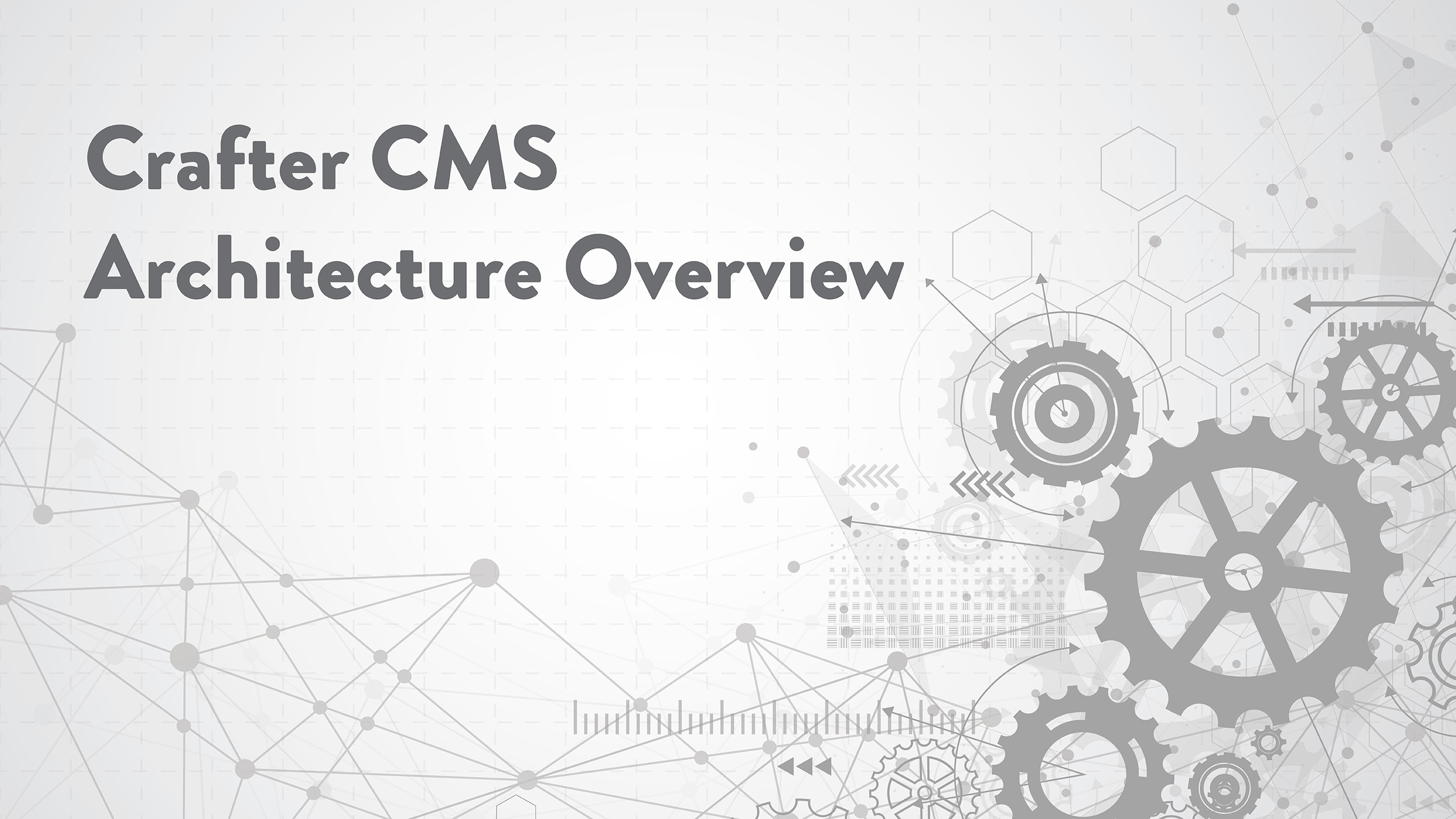 Product image for CrafterCMS Architecture Overview (Mini Course)