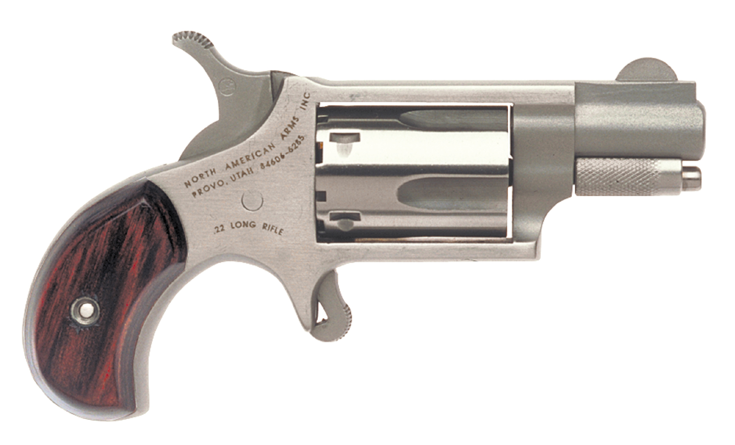 North American Arms 22 Long Rifle Rosewood Grip 22LR | Diamond District