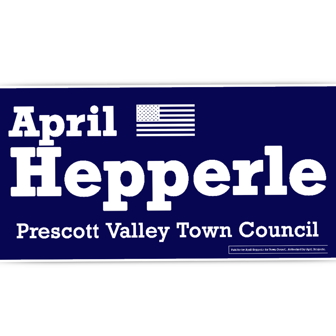 April Hepperle for Town Council logo