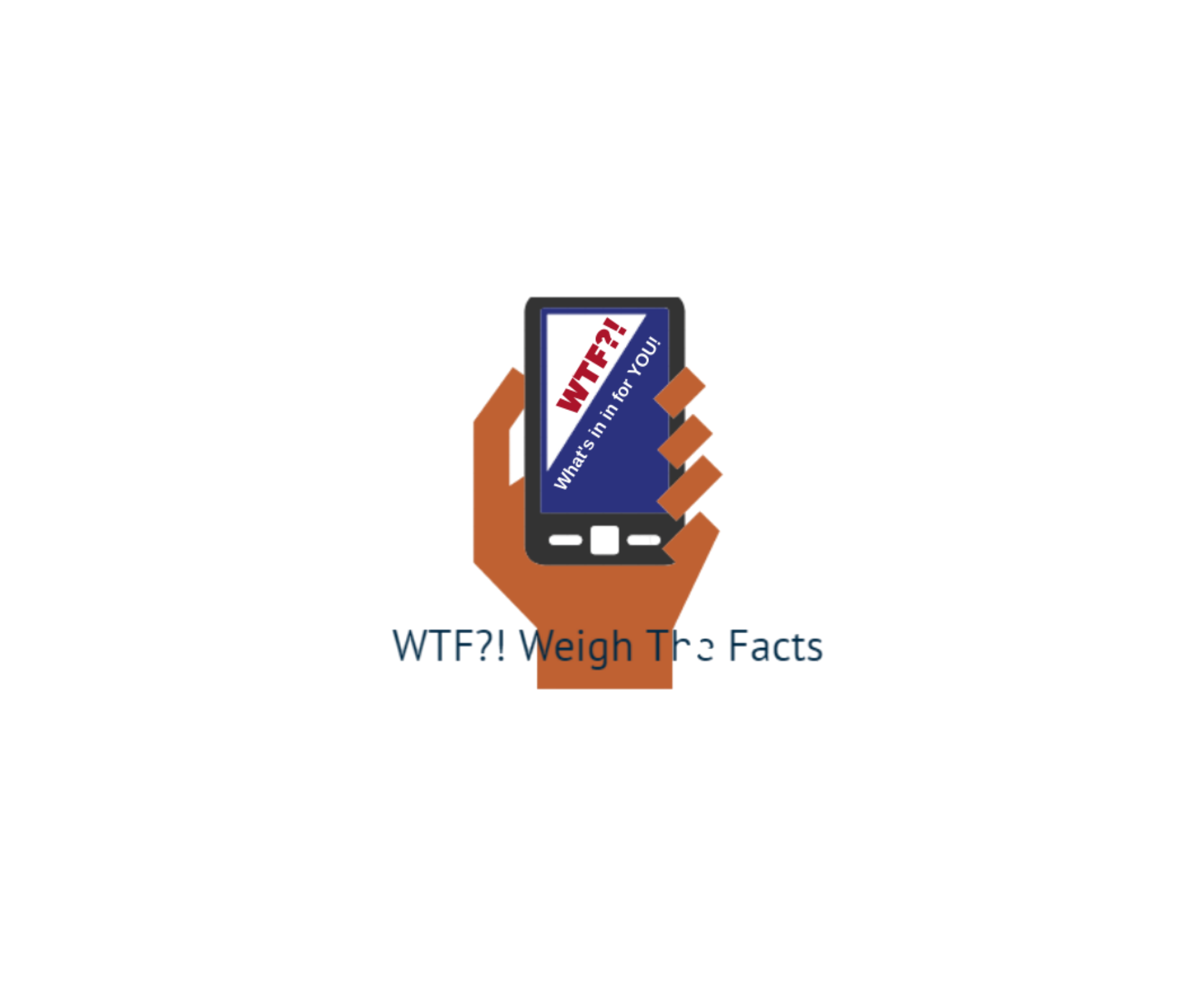 WTF?! Weigh The Facts logo