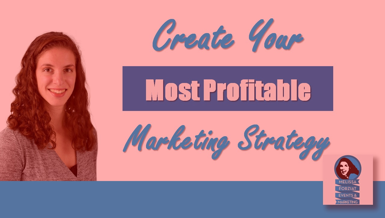 Create Your Most Profitable Marketing Strategy Melissa Forziat