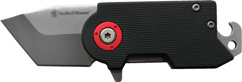 Smith and Wesson Benji Folding Knife – 3″ Plain Tanto Blade,
